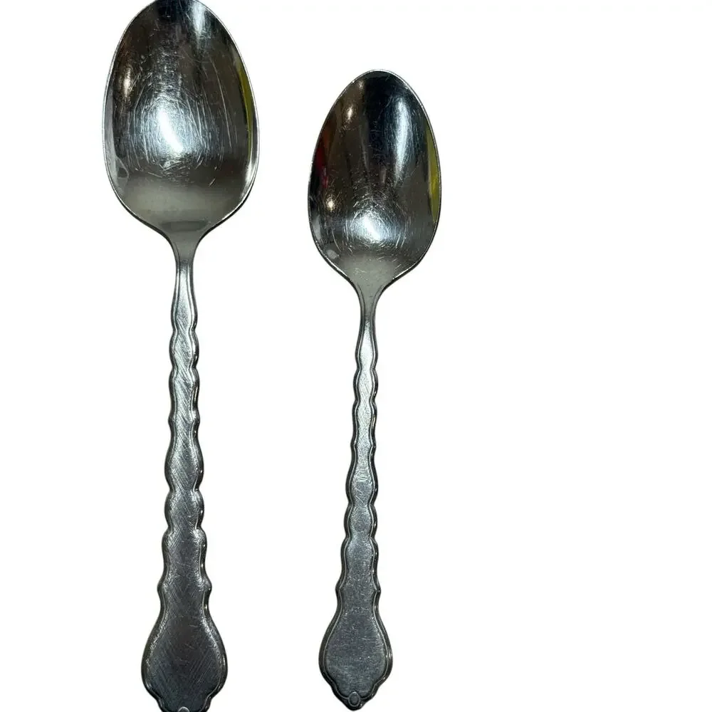Oneida Community CELLO Burnished‎ Stainless Flatware Replacement 5 Pc Setting